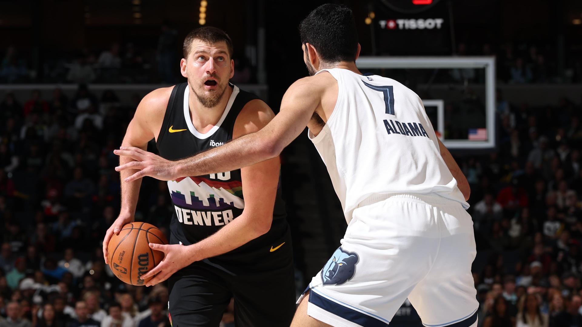 Los Nuggets resisten el arreón final de Memphis, 125-115