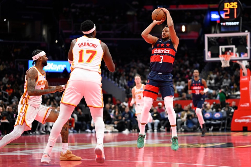 McCollum firma una noche incendiaria y Washington pone fin a su caída libre (132-113)