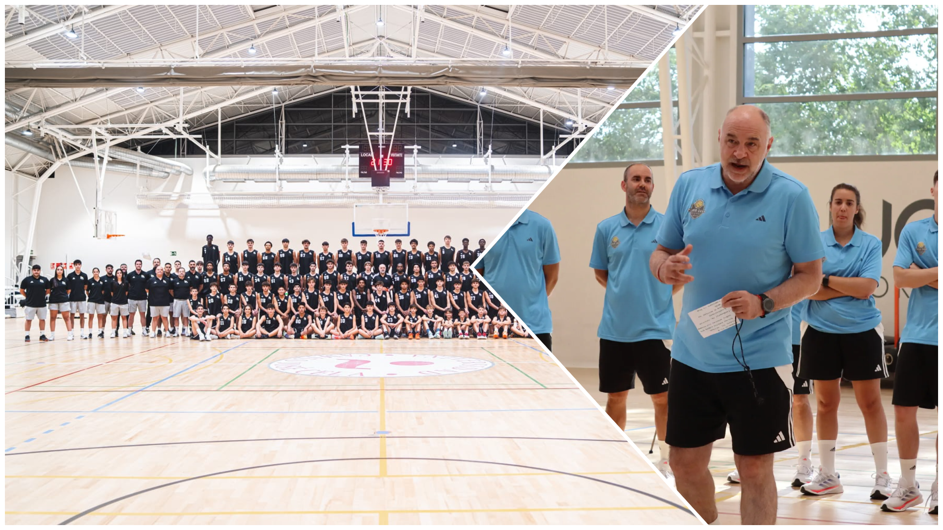 Pablo Laso Academy: así es el sueño de Pablo Laso que no se mide en títulos ni victorias