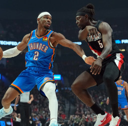 Los Trail Blazers tumban al invicto Thunder (121-119)
