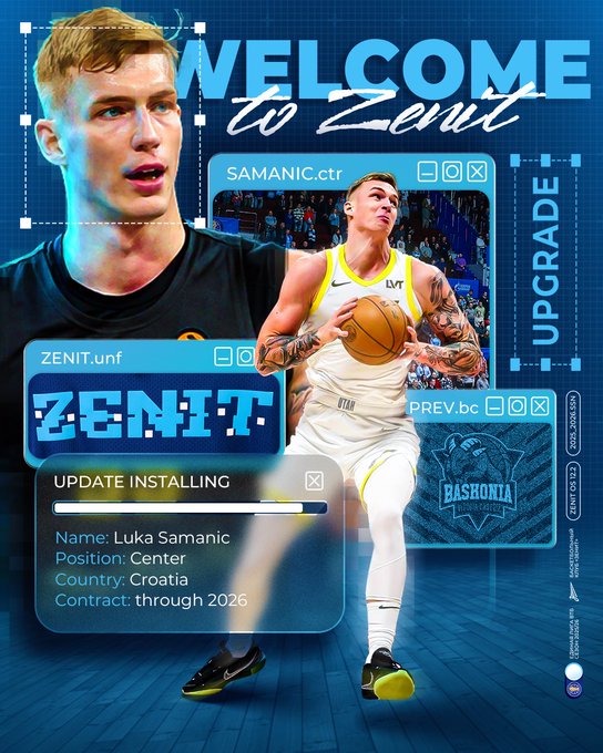 Zenit refuerza su pintura con Luka Šamanić