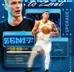 Zenit refuerza su pintura con Luka Šamanić