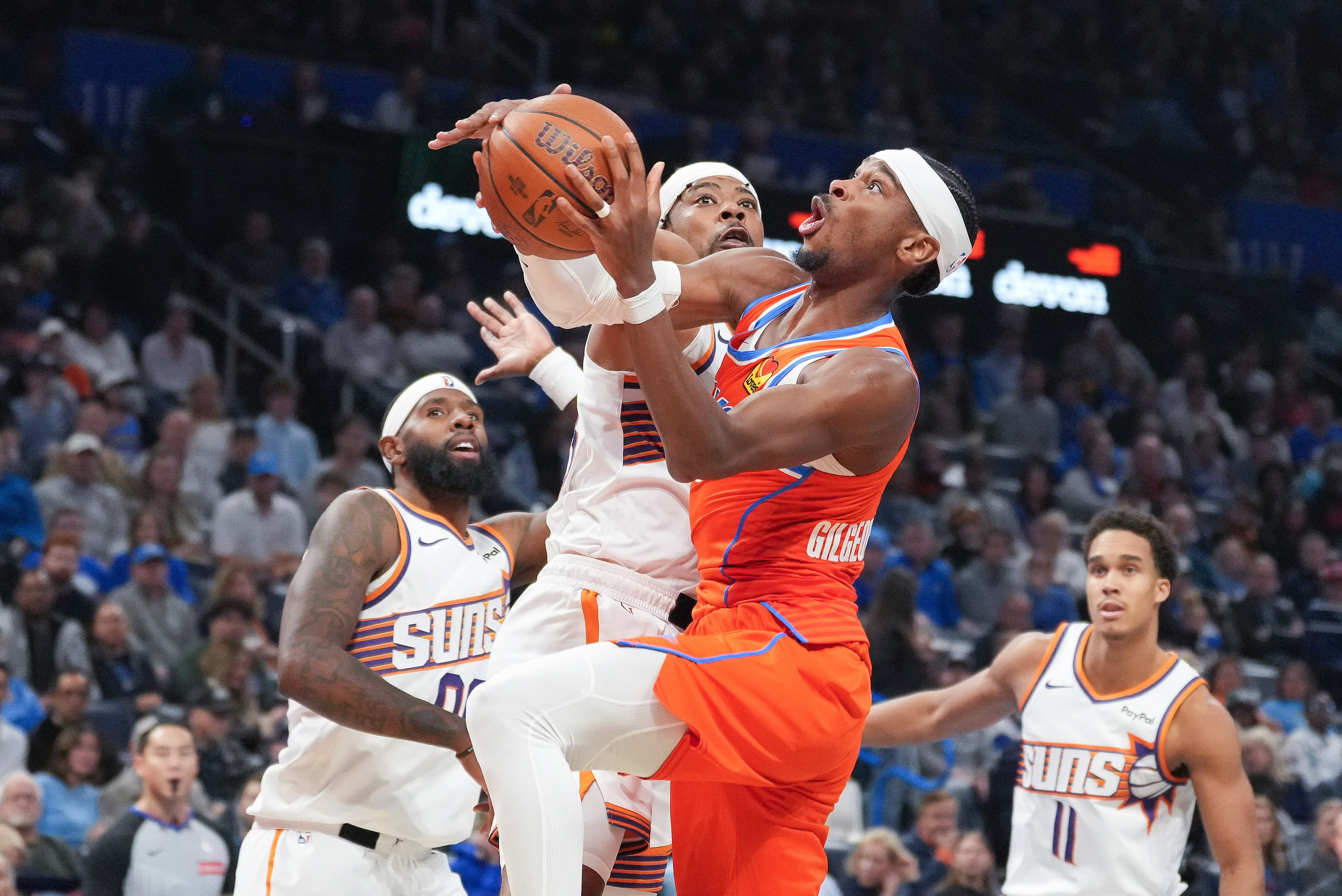 Shai vuelve a ser decisivo: los Thunder firman el 19-1 y avanzan tras resistir a los Suns (123-119)