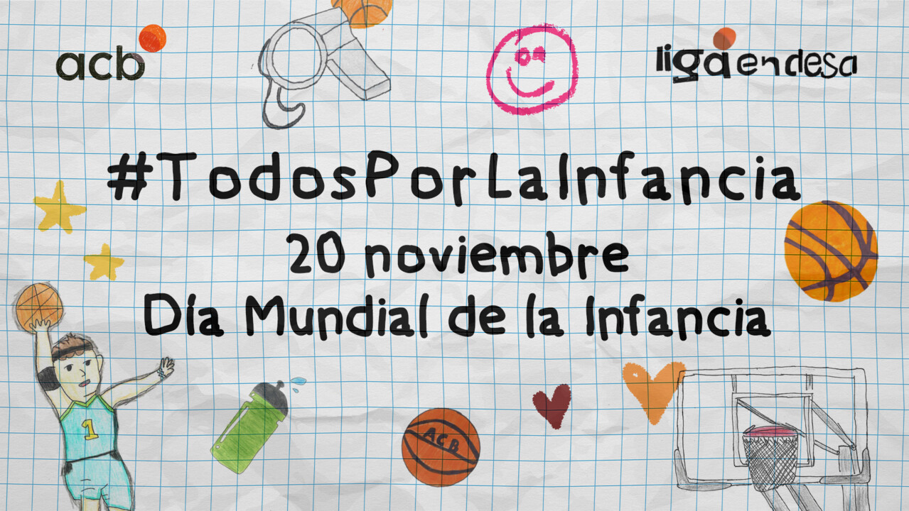 En la Jornada 8 de la Liga Endesa… ¡Todos por la infancia!