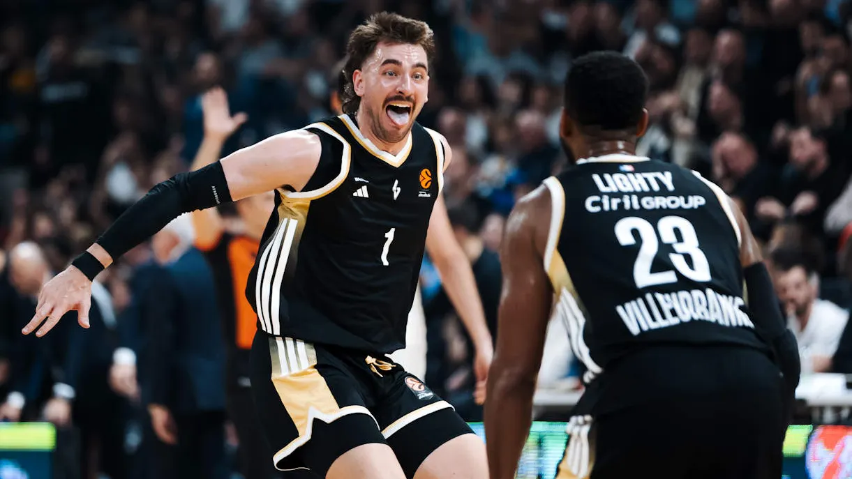 ASVEL resiste a Partizan en un final al límite, 88-87