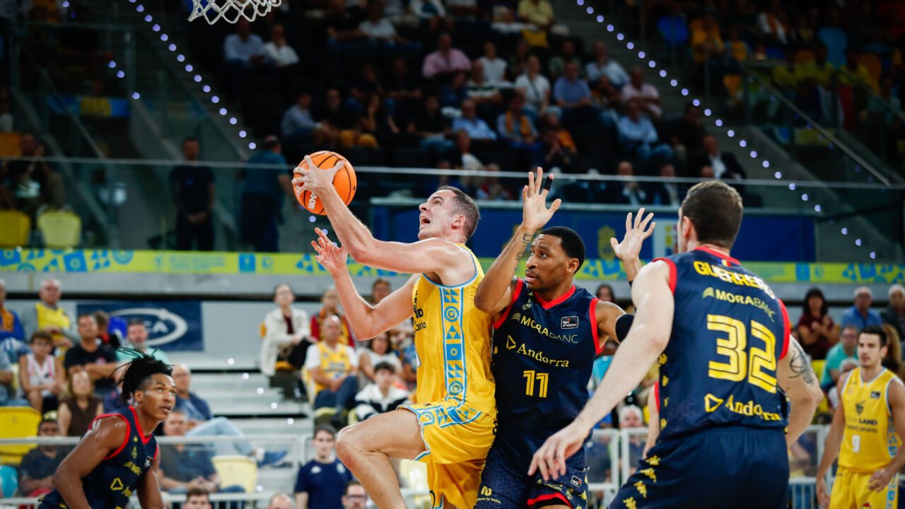 El Dreamland Gran Canaria se hace fuerte en casa para derrotar a MoraBanc Andorra (102-85)