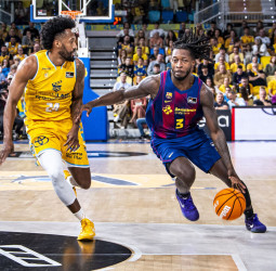 Clyburn emerge al final y da al Barça el primer triunfo de la nueva era Pascual, 61-72
