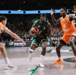 Zalgiris resiste ante Valencia gracias a un gran último cuarto de Sylvain Francisco, 86-77