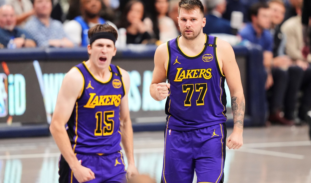 Luka Dončić y Austin Reaves: la "dupla blanca" que está reescribiendo el ataque de los Lakers
