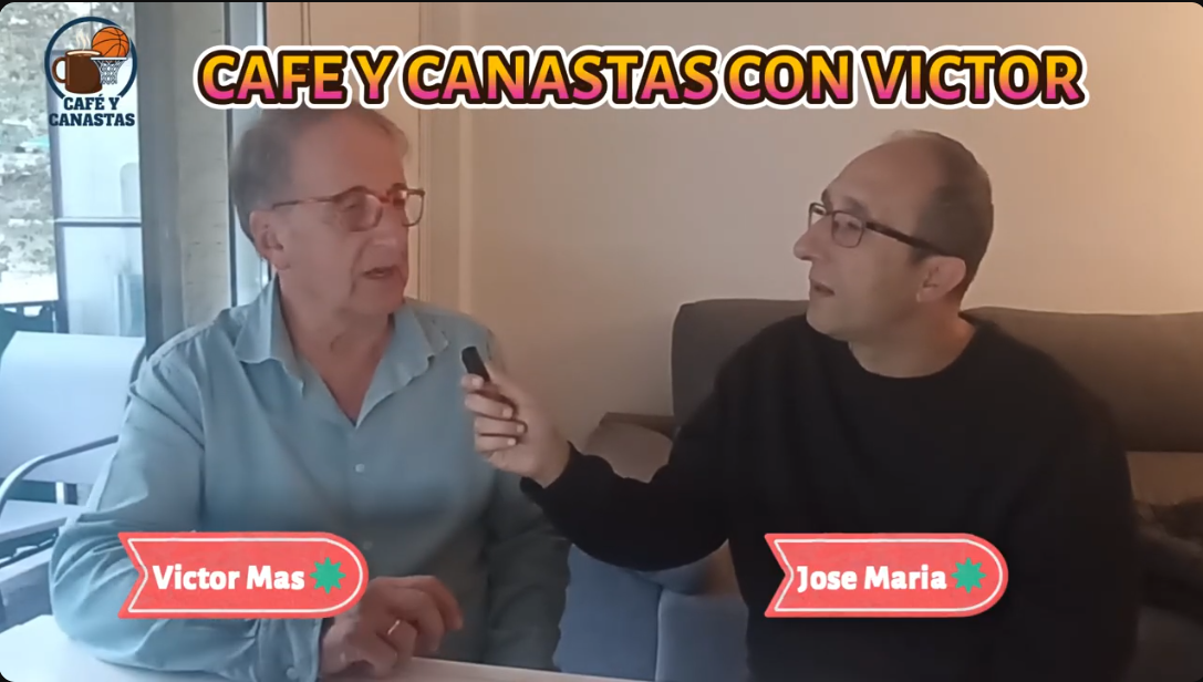 Café y canastas: Víctor Más, del silbato a la pizarra: arbitrar, enseñar y entender el juego