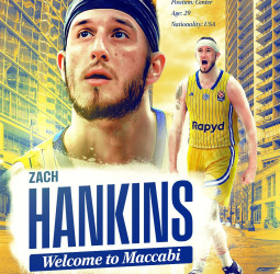 Maccabi firma a Zach Hankins para reforzar su juego interior