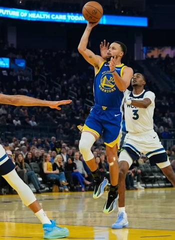 Curry regresa a lo grande, pero Minnesota impone su pulso en San Francisco, 127-120