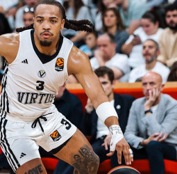 Virtus Bolonia asalta el Belgrade Arena y supera a Partizan, 68-86