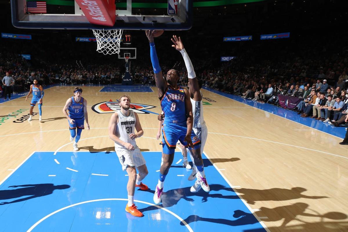 Shai impone su ley y el Thunder vuelve a rugir ante Memphis, 103-119