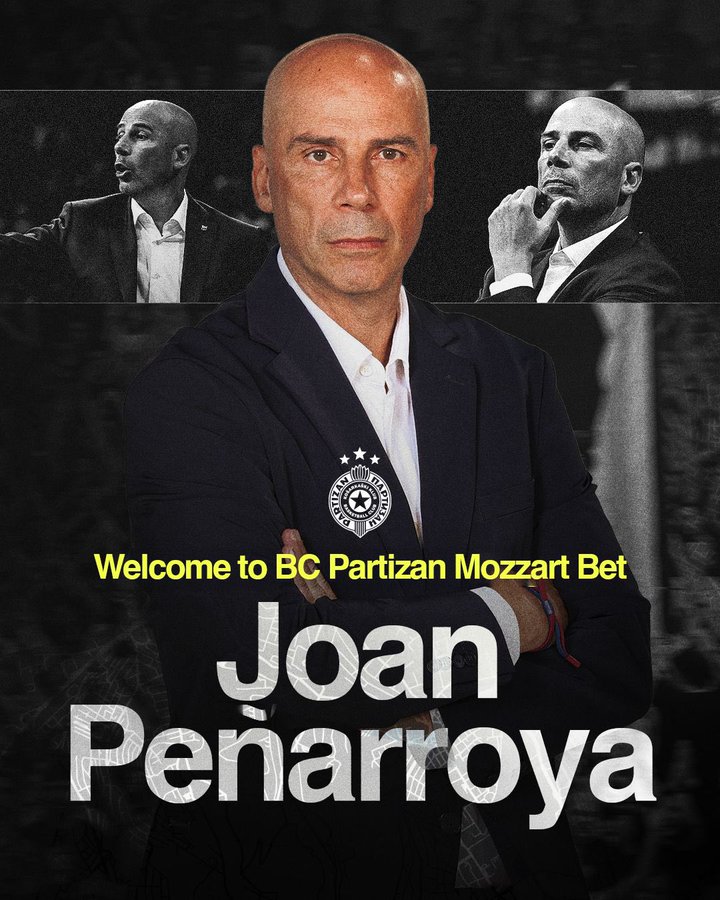 Partizan apuesta por Joan Peñarroya para relanzar su proyecto en la EuroLeague