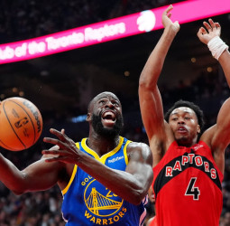 NBA | Scottie Barnes decide en la prórroga y Toronto Raptors superan a Golden State Warriors (141-127)