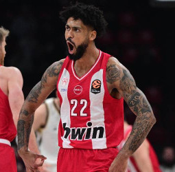 Olympiacos impone su ritmo y resuelve sin apuros ante ASVEL, 107-84