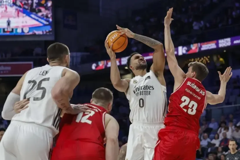El Real Madrid arrolla a Girona tras el descanso y firma una victoria contundente, 112-76