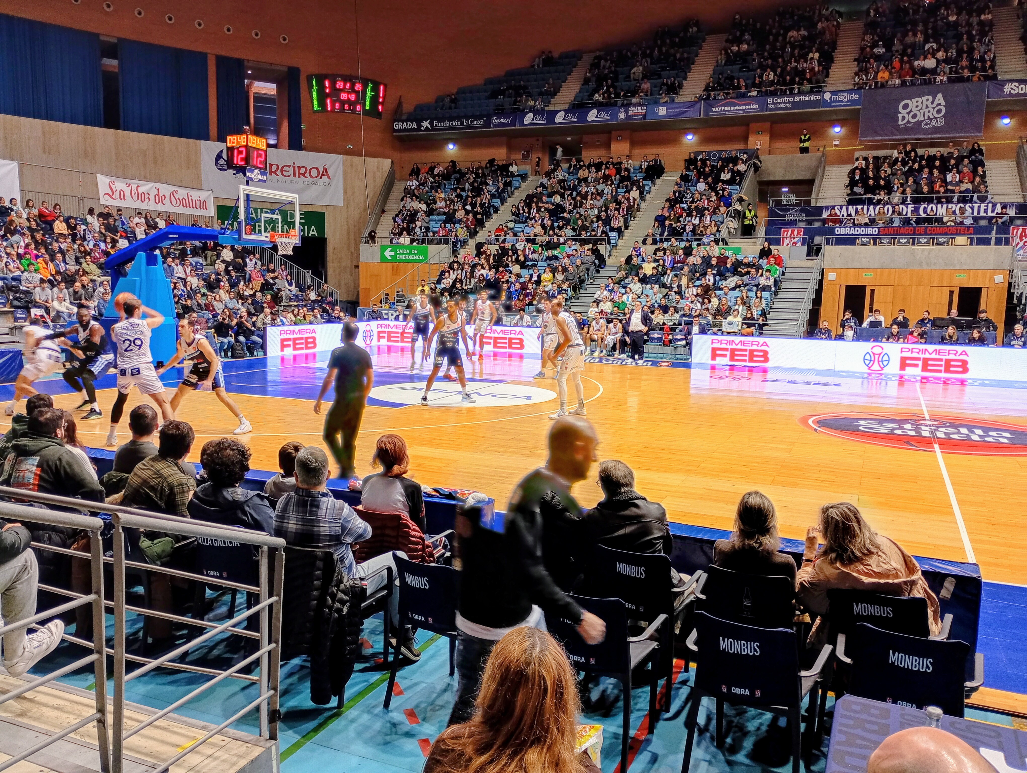 Monbus Obradoiro y Flexicar Fuenlabrada mantienen sus rumbos opuestos (97-69)