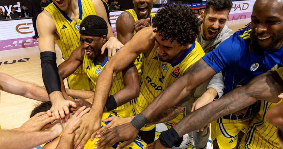 Un mate en el último suspiro decide la victoria del Maccabi ante un Dubai en soledad, 95-97