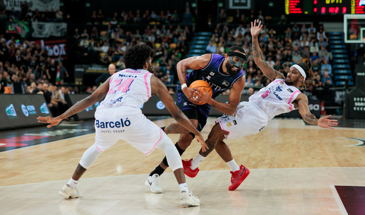 Bilbao Basket se impone en Miribilla y afianza su posición en la tabla, 79-72