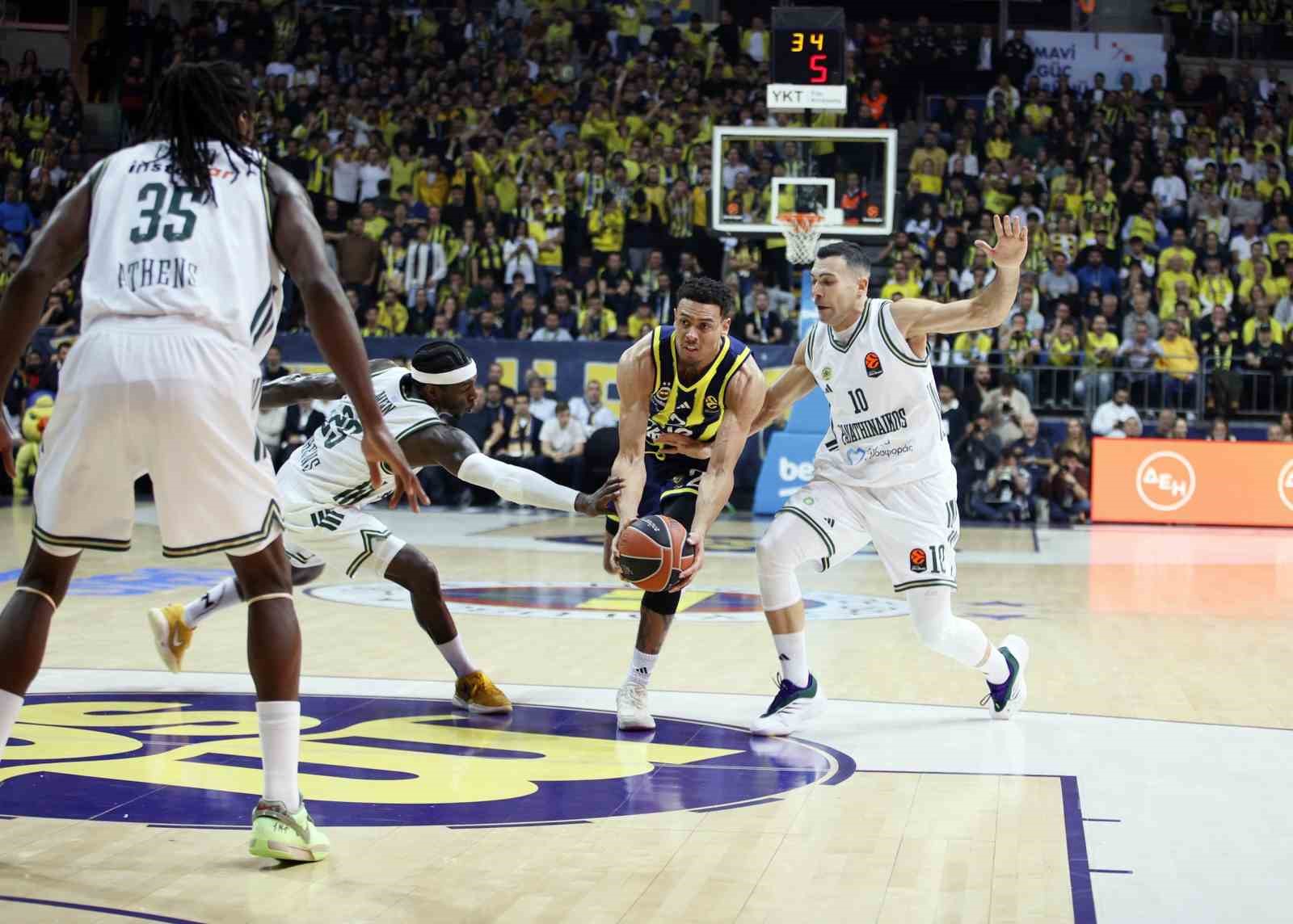 Panathinaikos resiste ante el Fenerbahce, 77-81