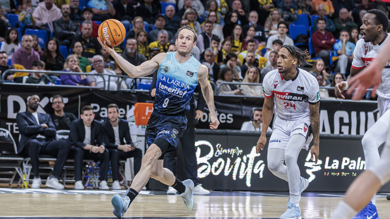La Laguna Tenerife supera al Coviran Granada en un partido igualado (80-75)