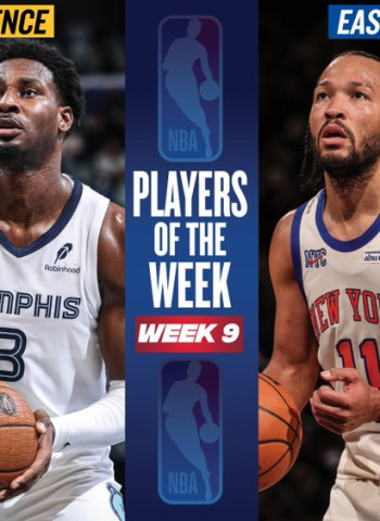 Brunson y Jaren Jackson Jr., Jugadores de la Semana en la NBA