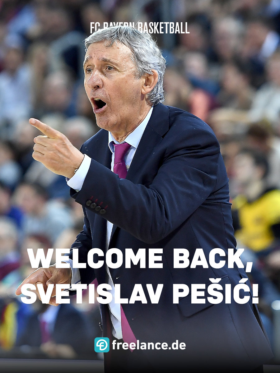 Svetislav Pešić regresa al Bayern de Múnich hasta final de temporada