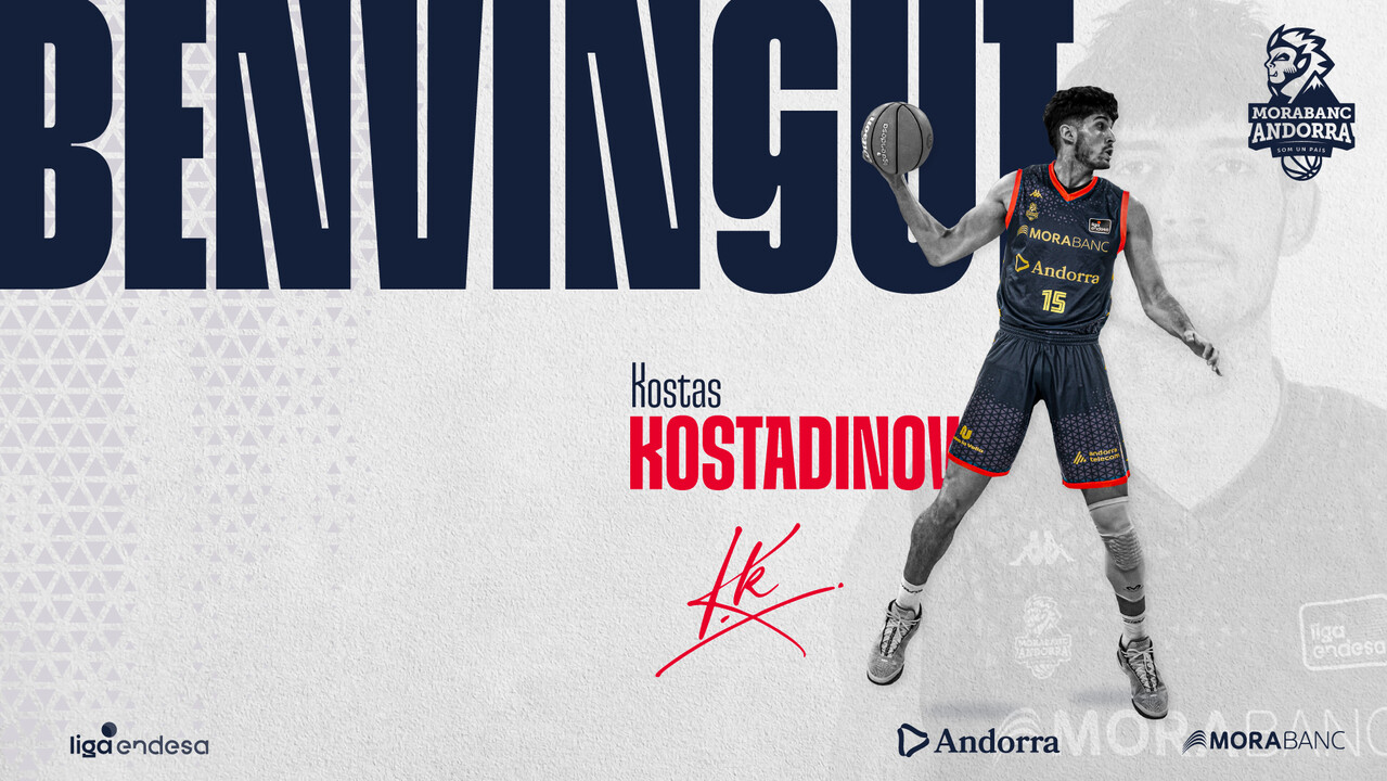 Kostas Kostadinov, fichaje de presente y futuro para MoraBanc Andorra