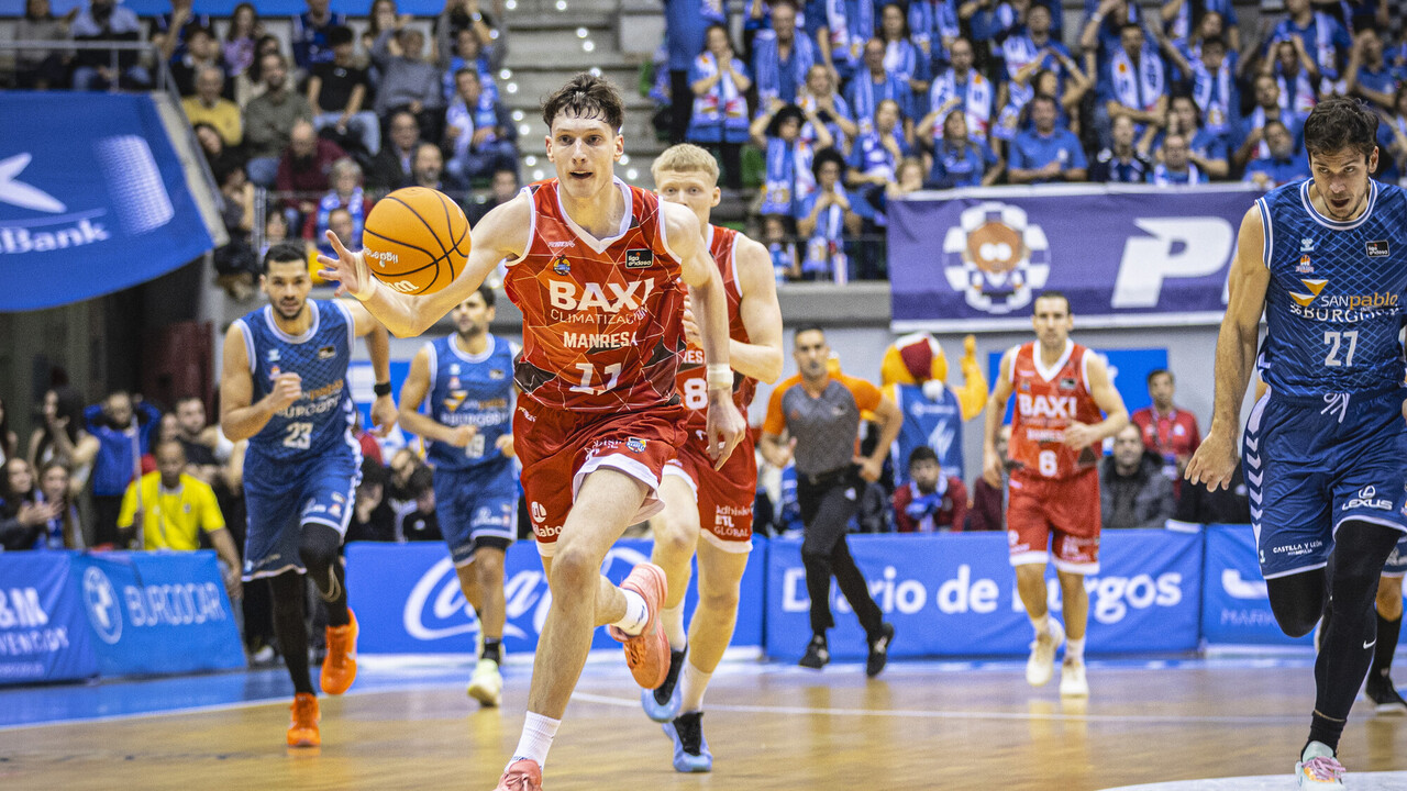 La prórroga decide el duelo entre el Recoletas Salud San Pablo Burgos y el Baxi Manresa (100-102)