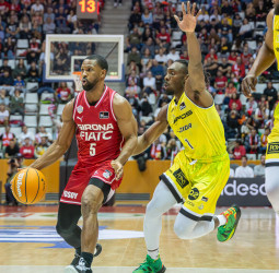 El Girona sentencia el derbi en Fontajau ante el Lleida (103-86)