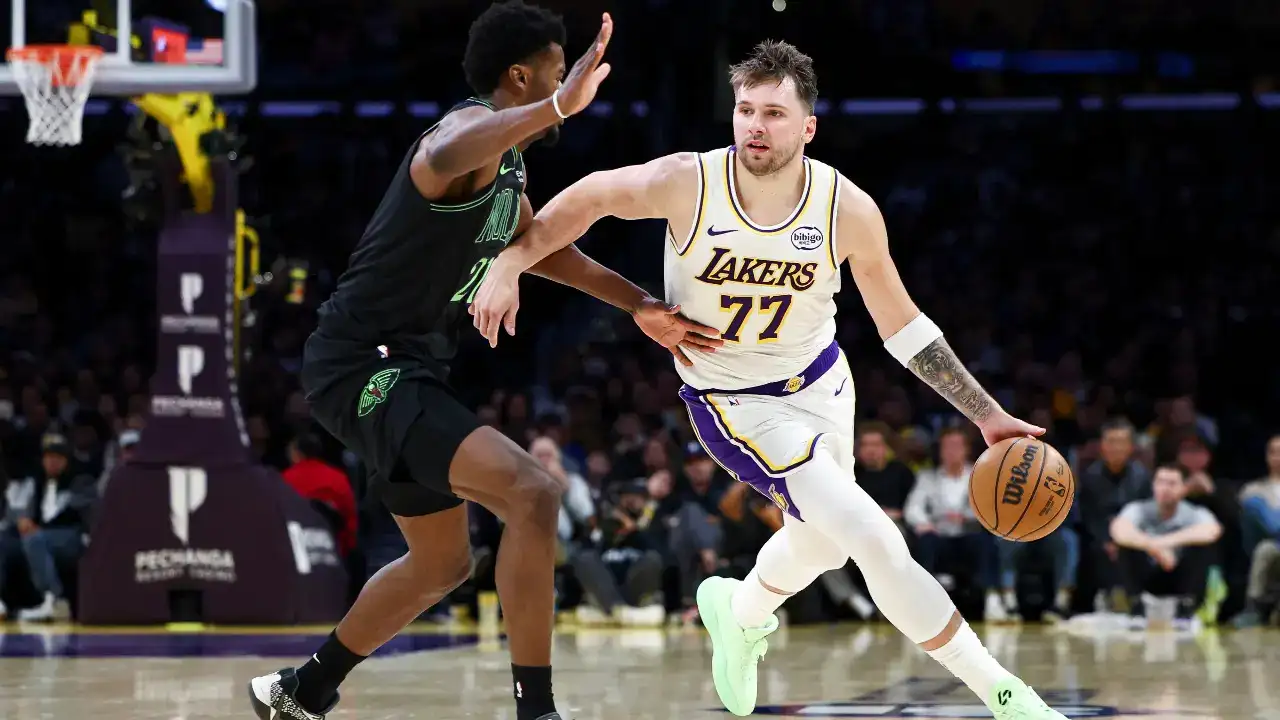 Doncic incendia el primer cuarto y los Lakers vuelan: séptimo triunfo seguido ante unos Pelicans sin respuesta (133-121)