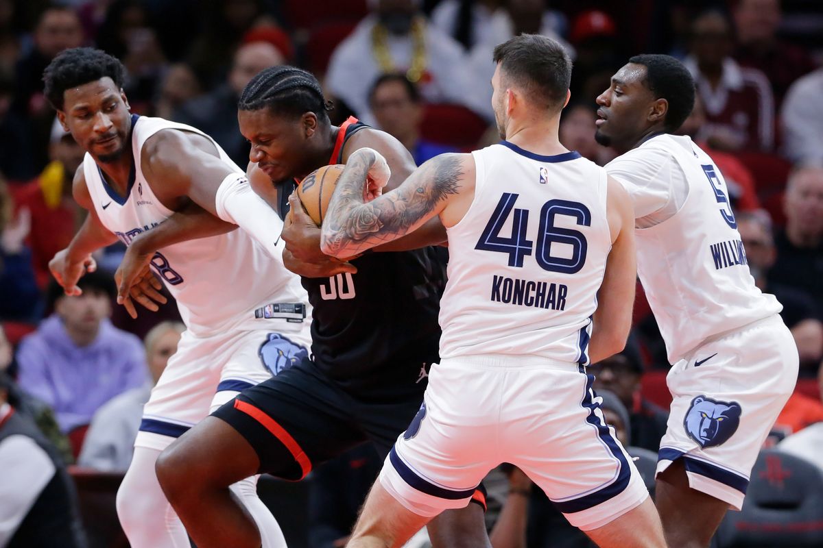 NBA | Alperen Sengun y Kevin Durant desatan a los Rockets en el último cuarto ante Memphis (99-108)