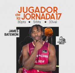 James Batemon, Jugador de la Jornada 17 de la Liga Endesa 2025-26