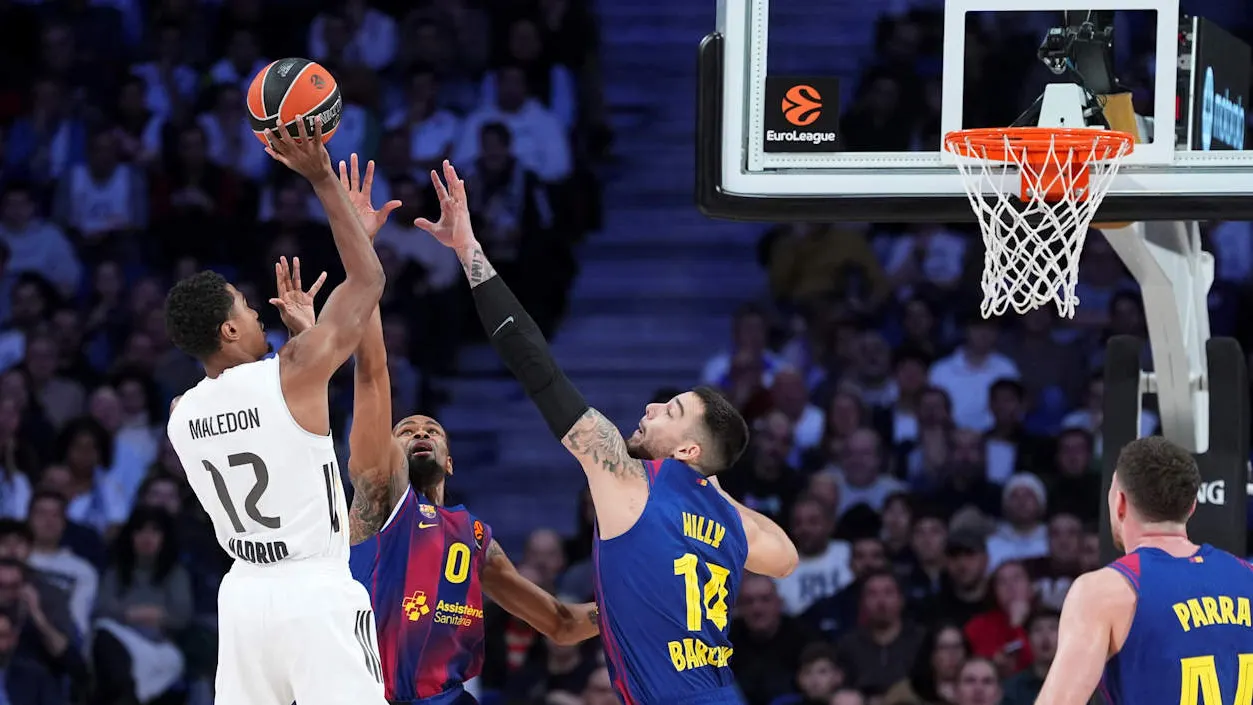 EuroLeague: Real Madrid impone su ley ante el Barcelona en el Clásico (80-61)