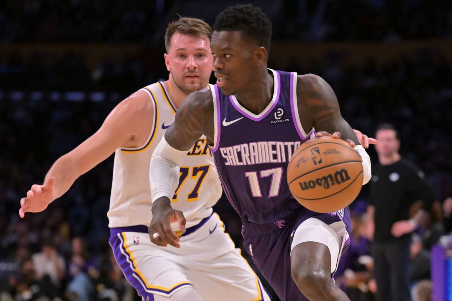 NBA: Dennis Schröder, suspendido tres partidos tras un altercado con Luka Dončić después del Kings-Lakers
