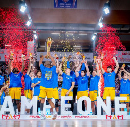 El Movistar Estudiantes enriquece su palmarés conquistando el título de la ambición, 69-73