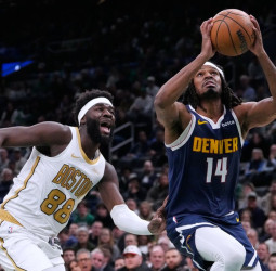 NBA: Jamal Murray dirige la remontada de Denver en Boston y frena la racha de los Celtics, 114-110