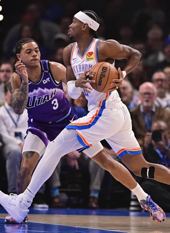 NBA: Shai Gilgeous-Alexander rescata al Thunder con 46 puntos y prórroga ante Utah, 125-129