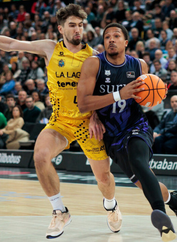 El Surne Bilbao Basket firma su partido más completo y arrolla a La Laguna Tenerife, 95-78