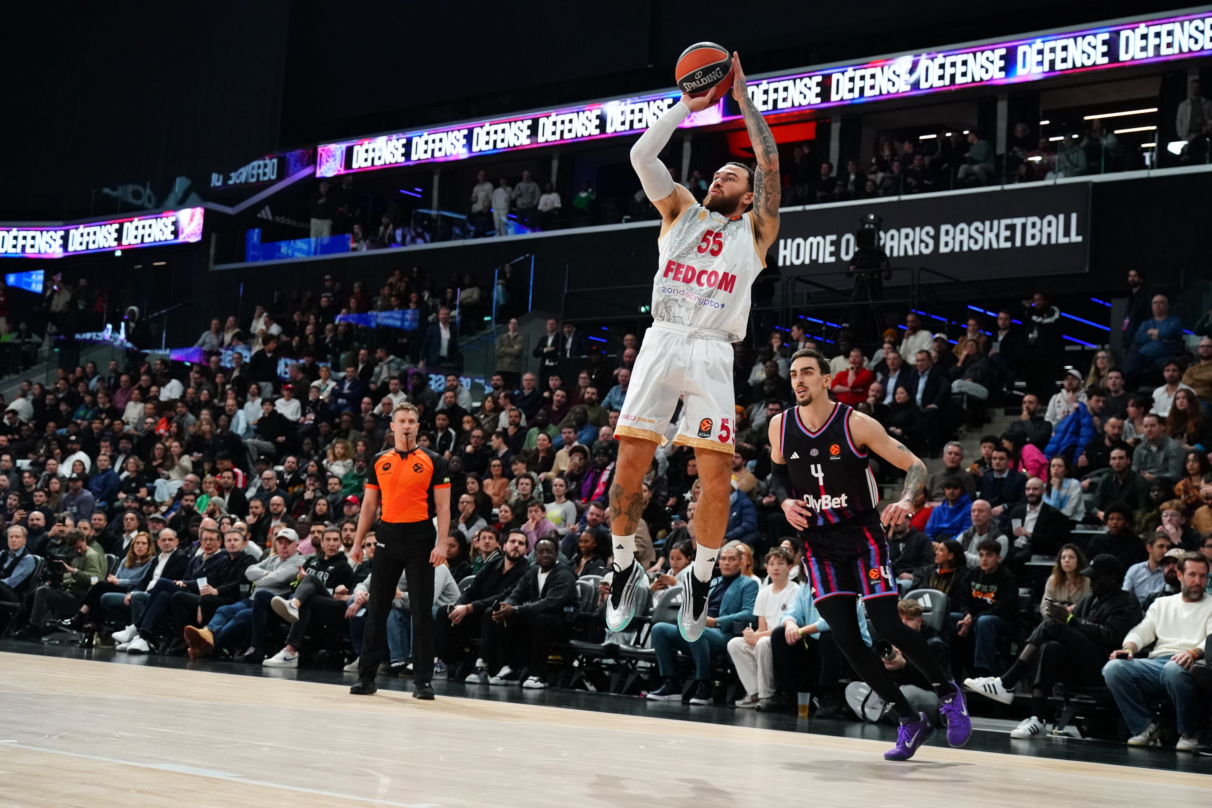 EuroLeague | Monaco se impone a Paris en el derbi francés y encadena su sexta victoria consecutiva, 87-95