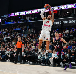 EuroLeague | Monaco se impone a Paris en el derbi francés y encadena su sexta victoria consecutiva, 87-95