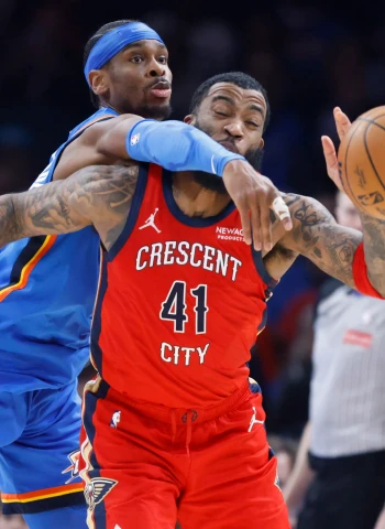 NBA | Shai Gilgeous-Alexander lidera a Oklahoma City para frenar a Pelicans y cortar la racha negativa, 95-104
