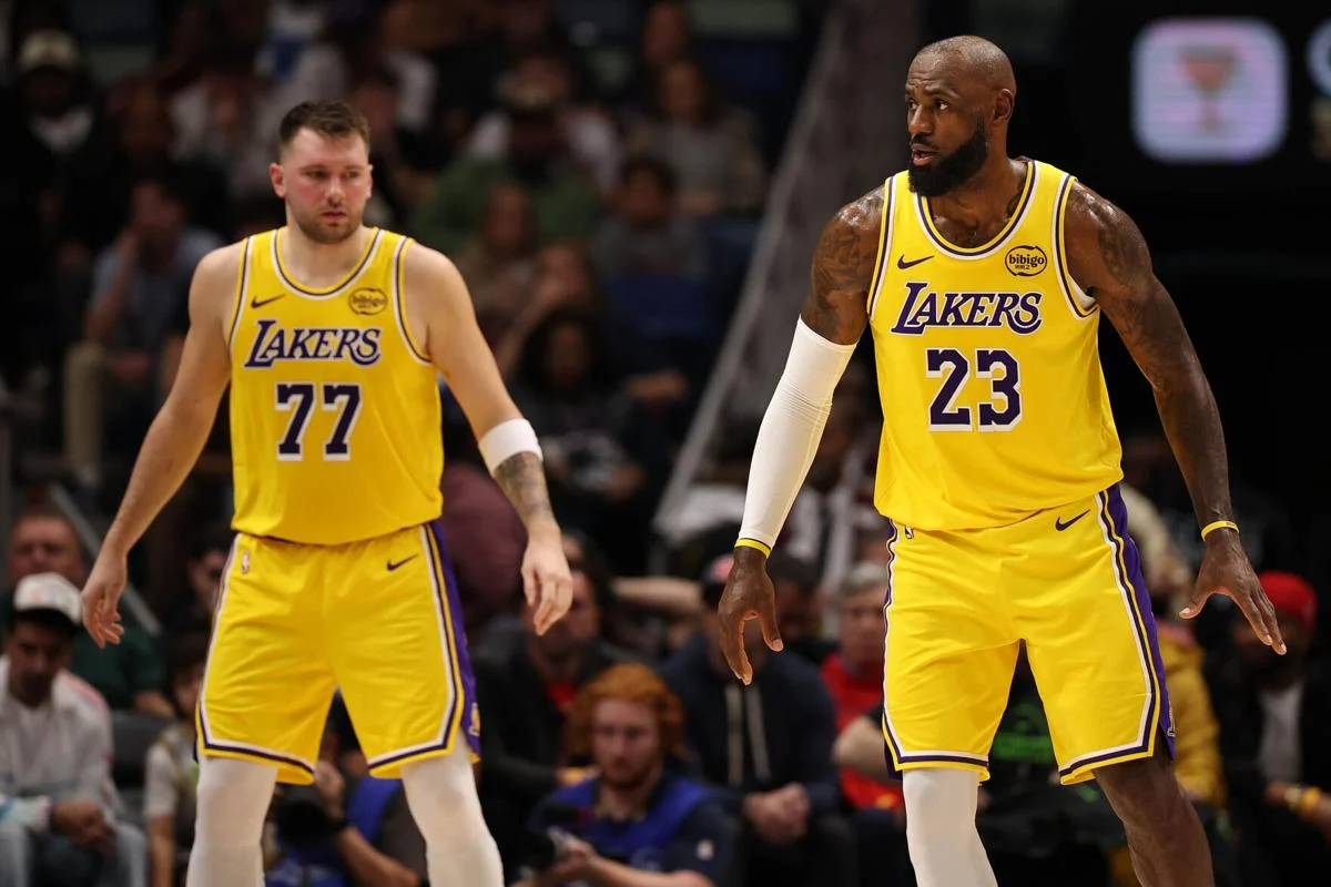 NBA: LeBron James y Luka Dončić sostienen a los Lakers en New Orleans ante unos Pelicans en caída