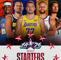 NBA | Luka Dončić y Giannis Antetokounmpo lideran los quintetos titulares del All-Star 2026