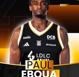 LDLC ASVEL refuerza su juego interior con la llegada de Paul Eboua