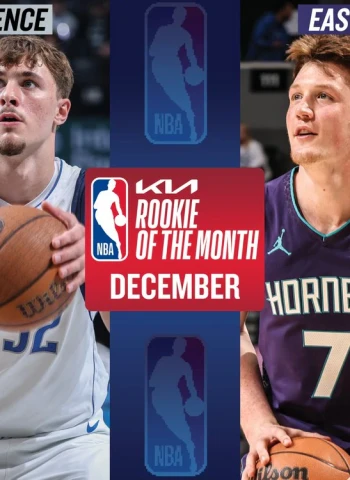 Cooper Flagg y Kon Knueppel, Rookies of the Month de la NBA en diciembre