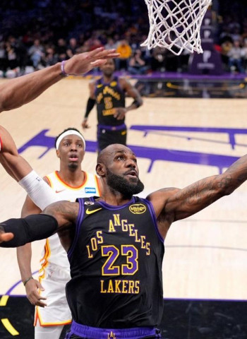 NBA | Los Angeles Lakers frenan su mala racha con una victoria contundente ante Atlanta Hawks (141-116)