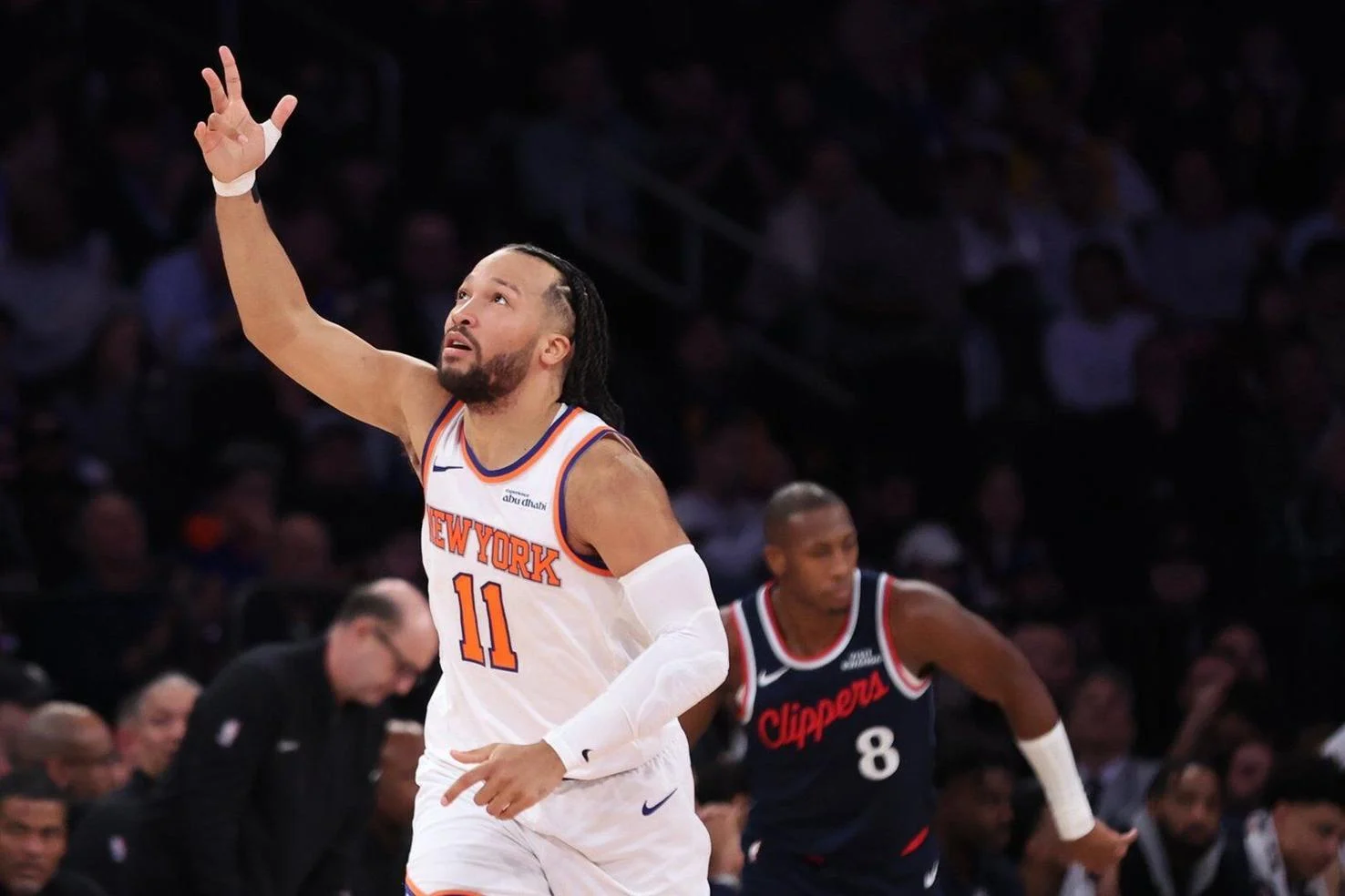NBA: Karl-Anthony Towns lidera la reacción de los Knicks ante los Clippers y corta la mala racha, 111-123